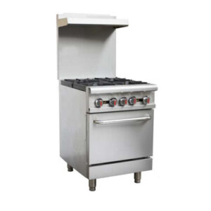 BẾP ÂU 4 HỌNG CÓ LÒ NƯỚNG DÙNG GAS EAGLE 2 Bếp Âu 4 họng có lò nướng Eagle