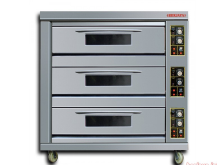 LÒ NƯỚNG BÁNH 3 TẦNG DÙNG GAS BERJAYA BJY-G180-3BD 2 lo-nuong-banh-3-tang-dung-gas-berjaya-bjy-g180-3bd