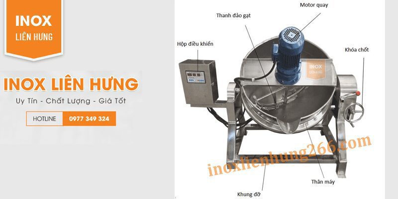 CHẢO XÀO NHÂN 150 LÍT CÔNG NGHIỆP 5