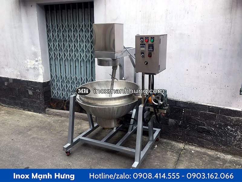 Chảo xào nhân 200 lít điện tốt nhất về chất lượng, thiết kế thông minh và tiện dụng nhất 2020 của Cơ Khí Mạnh Hưng 2 Chảo xào nhân 200 lít điện tốt nhất về chất lượng, thiết kế thông minh và tiện dụng nhất 2020 của Cơ Khí Mạnh Hưng 1