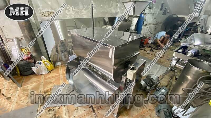 Có bao nhiêu loại máy trộn bột khô công nghiệp trong sản xuất 3