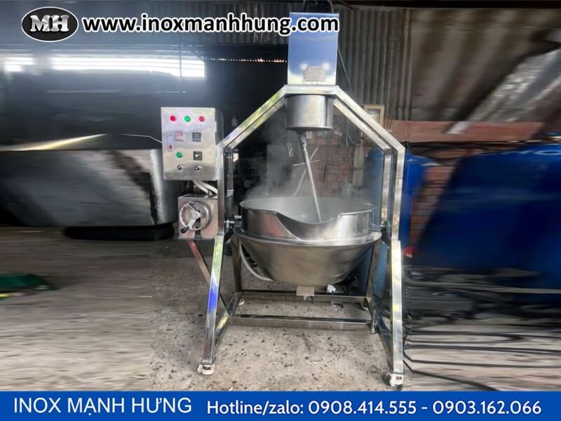 Sử dụng nồi sên nhân giúp nhân bánh dẻo mềm “bất bại” trong chế tạo 12 Sử dụng nồi sên nhân giúp nhân bánh dẻo mềm “bất bại” trong chế tạo 11
