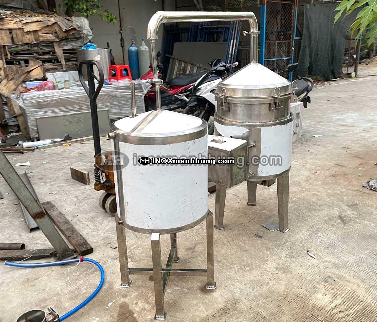 Hướng dẫn lắp đặt vận hành nồi nấu rượu 3