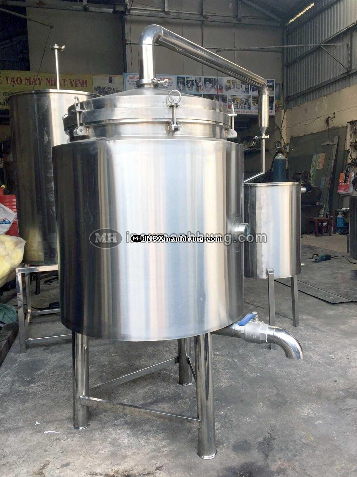 Hướng dẫn lắp đặt vận hành nồi nấu rượu 5