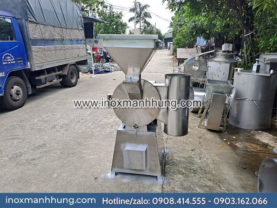 Máy nghiền bột khô công nghiệp siêu mịn 2 Máy nghiền bột khô công nghiệp siêu mịn 1