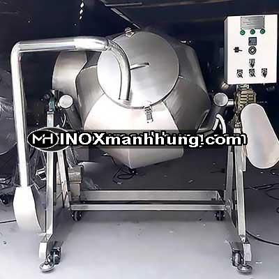 Máy trộn bột bắp lồng quay gia nhiệt 2 Máy trộn bột bắp lồng quay gia nhiệt 1