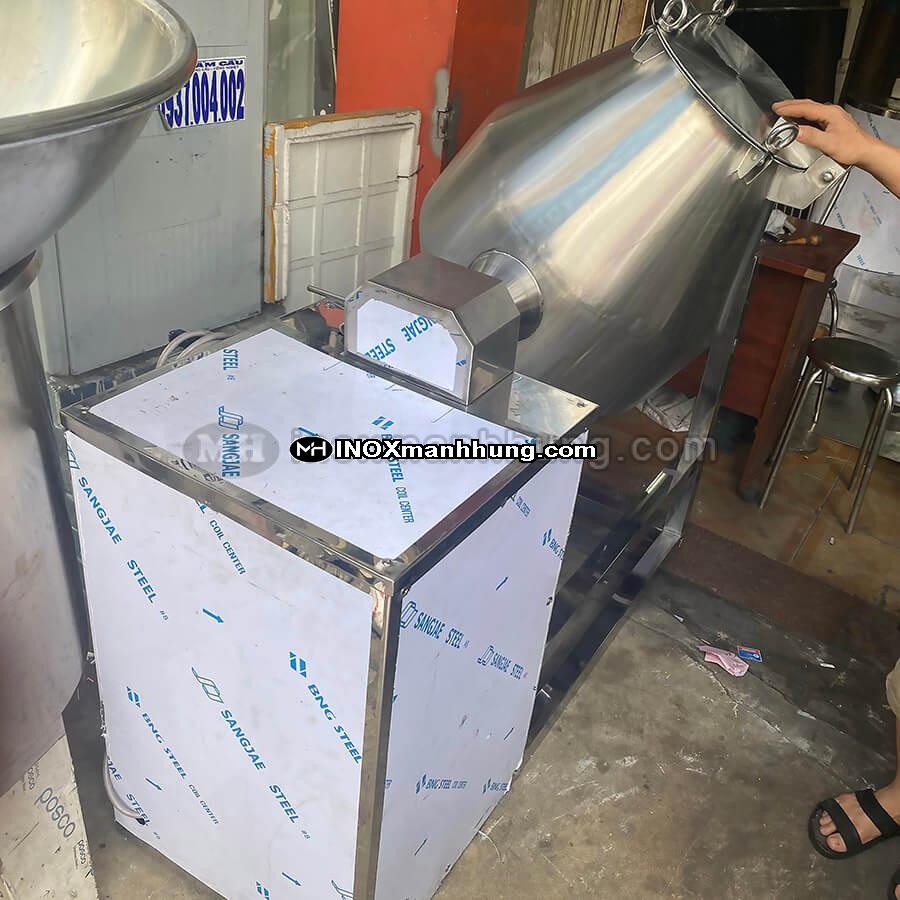 Máy trộn bột dạng trống 60l Máy trộn bột dạng trống 60l