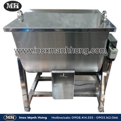 MÁY TRỘN BỘT INOX NẰM NGANG 3