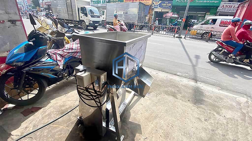 Máy trộn bột khô nằm ngang 10kg Máy trộn bột khô nằm ngang 10kg