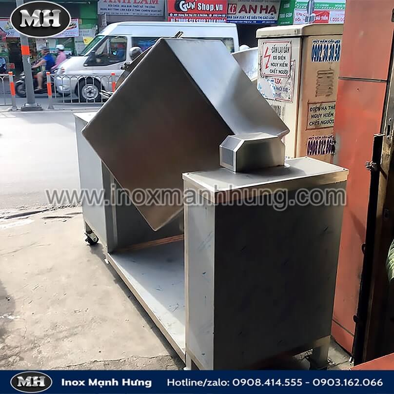 Máy trộn hình lập phương 30kg 6 Máy trộn hình lập phương 30kg 5