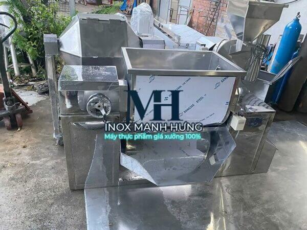 Máy trộn nguyên liệu hạt nhựa dạng lồng quay 3