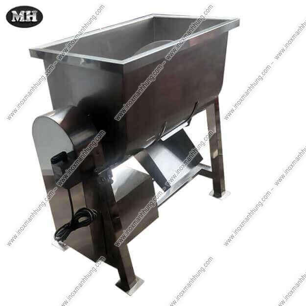 Máy trộn nguyên liệu nằm ngang 40kg 2 Máy trộn nguyên liệu nằm ngang 40kg 1