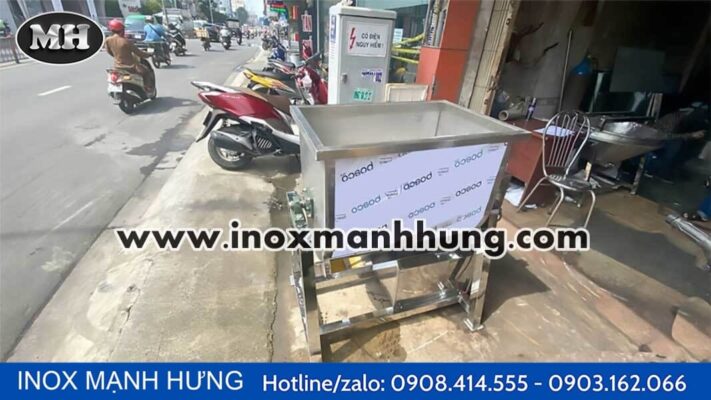 May Tron Thit Mini 10kg Nam Ngang