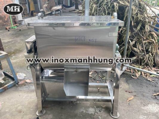 May Tron Thit Nam Ngang 10kg Inox Manh Hung