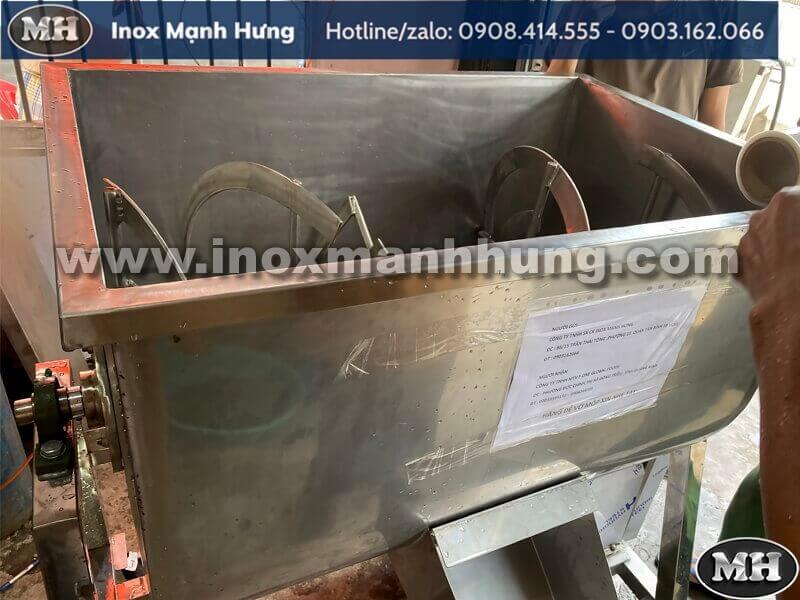 Máy trộn thực phẩm 100kg nằm ngang Máy trộn thực phẩm 100kg nằm ngang