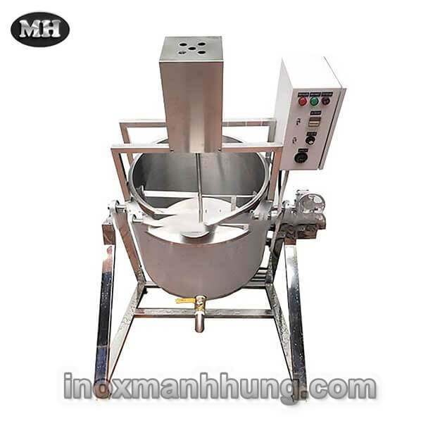 Nồi nấu cánh khuấy lật nghiêng 200L 1