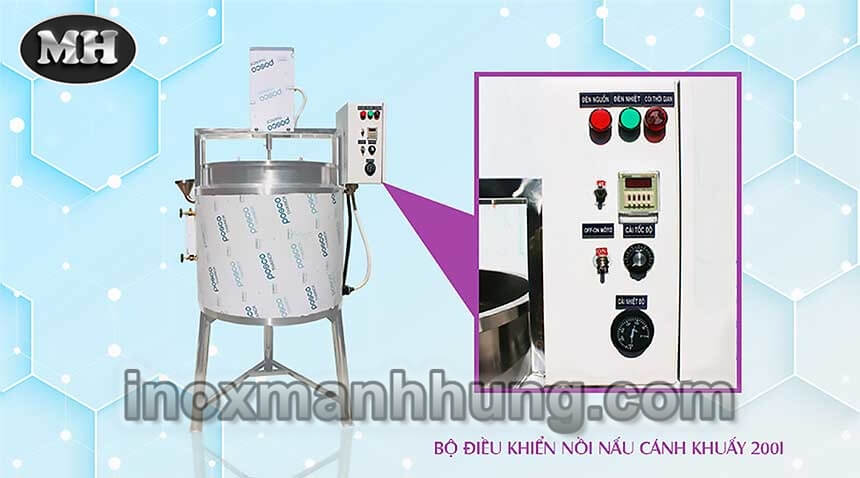 Nồi nấu cháo có cánh khuấy 23