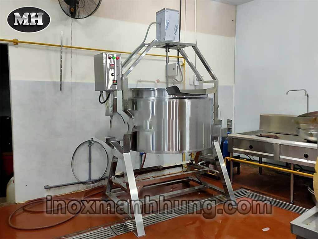 Nồi nấu có cánh khuấy 3 lớp 150l Nồi nấu có cánh khuấy 3 lớp 150l