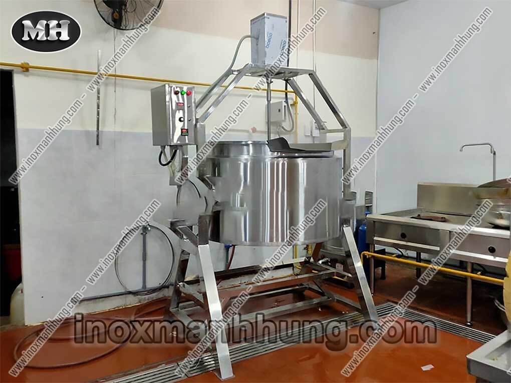 Nồi nấu có cánh khuấy ứng dụng trong ngành thực phẩm 3