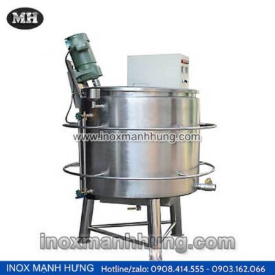 Nồi nấu gia nhiệt mang cánh khuấy 250L 9
