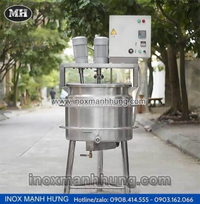 Nồi nấu gia nhiệt mang cánh khuấy 250L 17