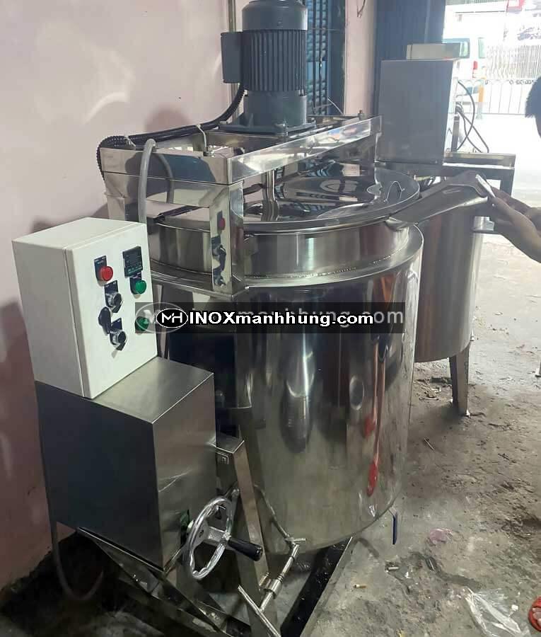 Nồi nấu kẹo có cánh khuấy 7