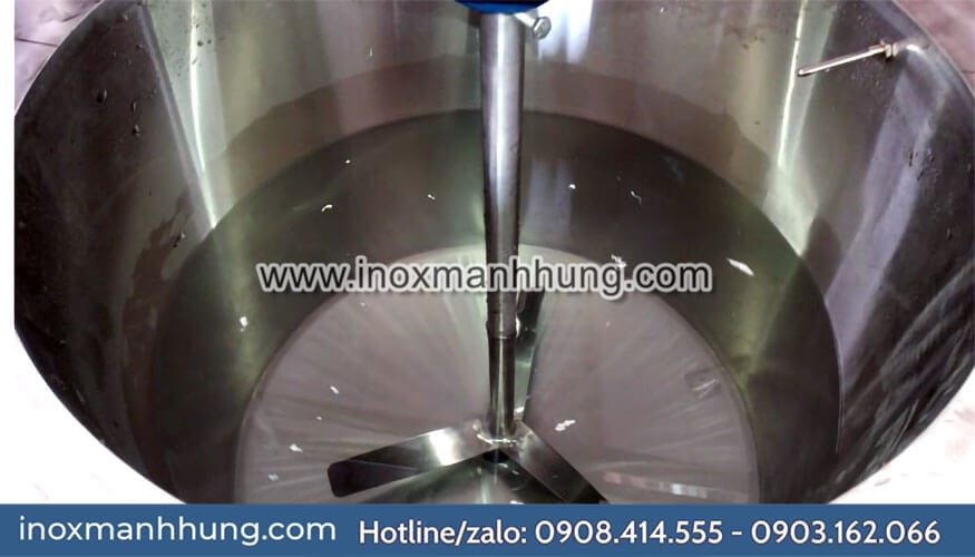 NỒI NẤU SỮA CÓ CÁNH KHUẤY DO Cơ Khí Mạnh Hưng SẢN XUẤT 1
