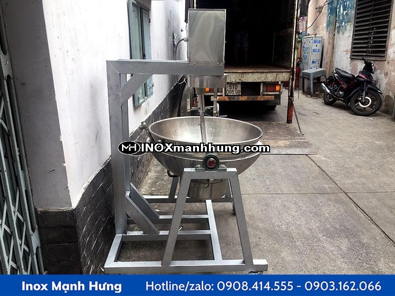 Chảo xào nhân gas và điện 30l