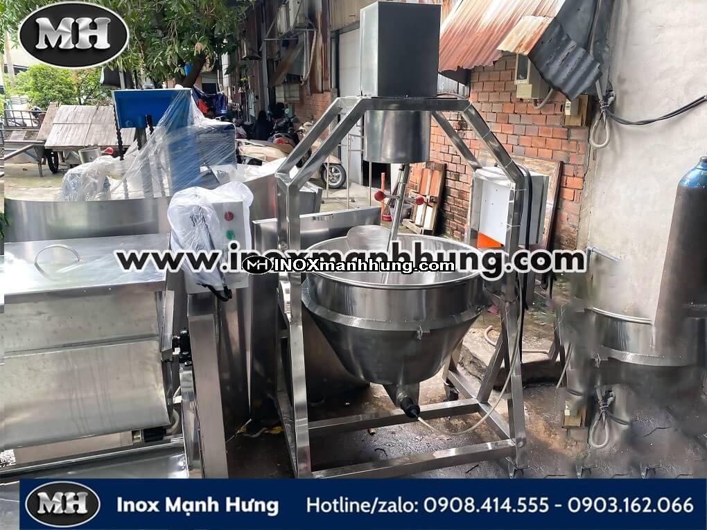 Chảo xào nhân gas và điện 30l