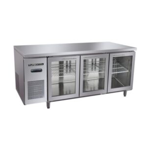 ban mat 3 canh kinh 1800x600x840 mm uc 3g6018
