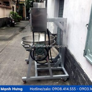 Chảo xào nhân công nghiệp 200L điện