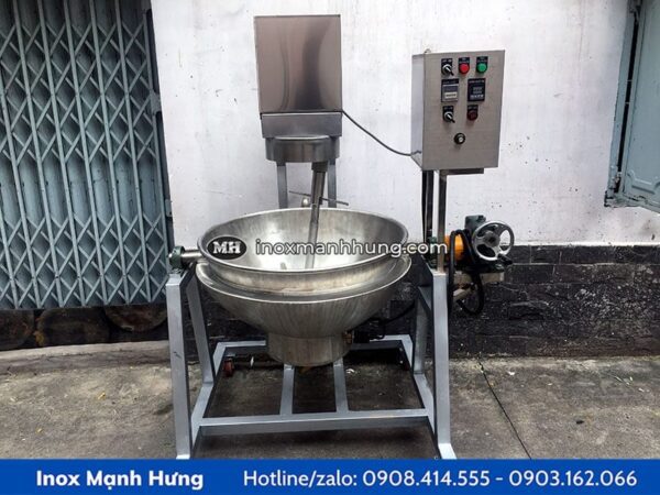 Chảo xào nhân điện 50 lít công nghiệp chính hãng chất lượng cao, uy tín