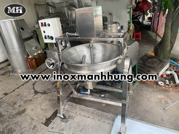 CHẢO XAO NHÂN KHUẤY LỆCH TÂM - ĐỔ TỰ ĐỘNG