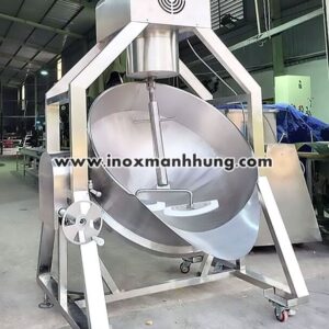 Chảo xào nhân tay quay điện và chảo xào nhân gas loại nào tốt hơn ? 1