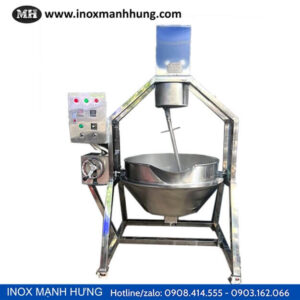 Dùng nồi sên nhân giúp nhân bánh dẻo mềm “bất bại” trong chế biến 1