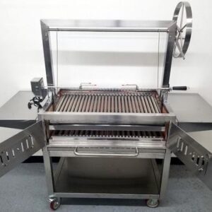 LÒ NƯỚNG THỊT CÓ TAY QUAY CHỈNH ĐỘ CAO