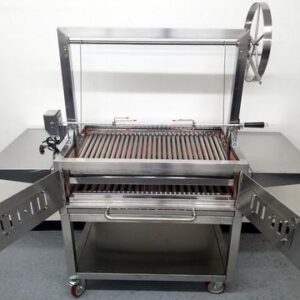 LÒ NƯỚNG THỊT CÓ TAY QUAY CHỈNH ĐỘ CAO