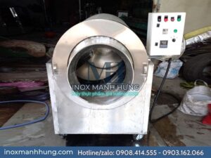 MÁY RANG HẠT INOX BẰNG GAS