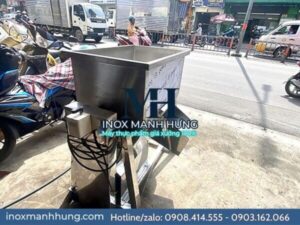 May Tron Nguyen Lieu Hat Nhua Dang Long Quay