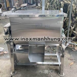 May Tron Thit Nam Ngang 10kg Inox Manh Hung