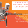 Nồi nấu có cánh khuấy 3 lớp 50L lật nghiêng