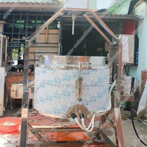 Nồi nấu sa tế công nghiệp có cánh khuấy