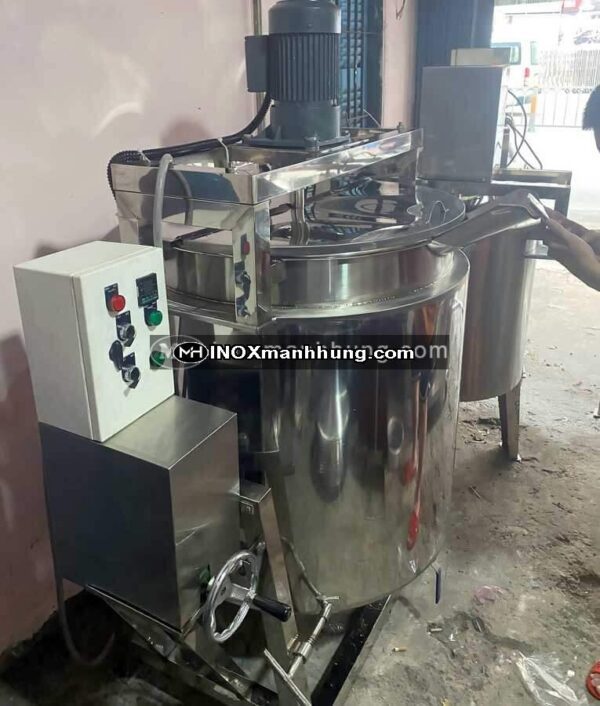 Nồi nấu súp công nghiệp có cánh khuấy